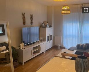 Living room of Flat to rent in  Madrid Capital  with Air Conditioner and Balcony