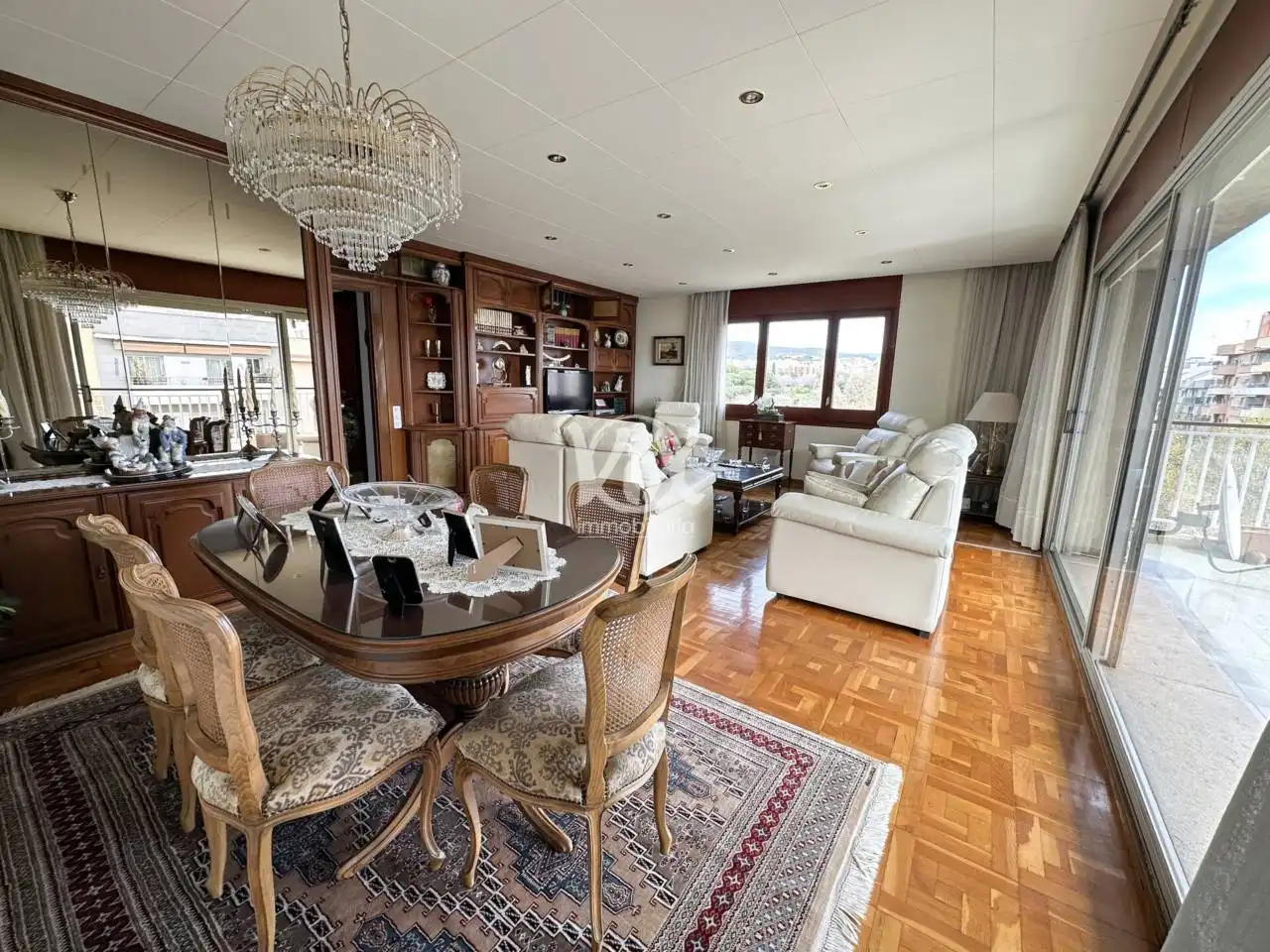 Sala de estar de Piso en venta en Mataró con Aire acondicionado, Calefacción y Terraza