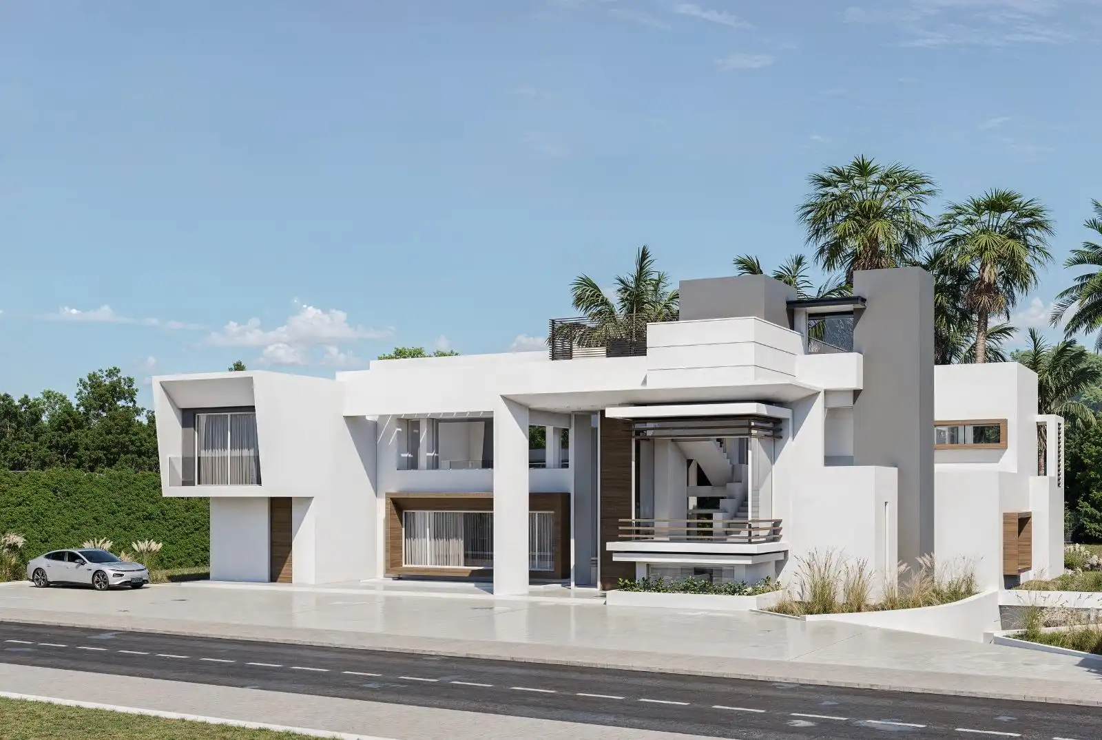 Vista exterior de Casa o xalet en venda en Marbella amb Aire condicionat, Calefacció i Jardí privat