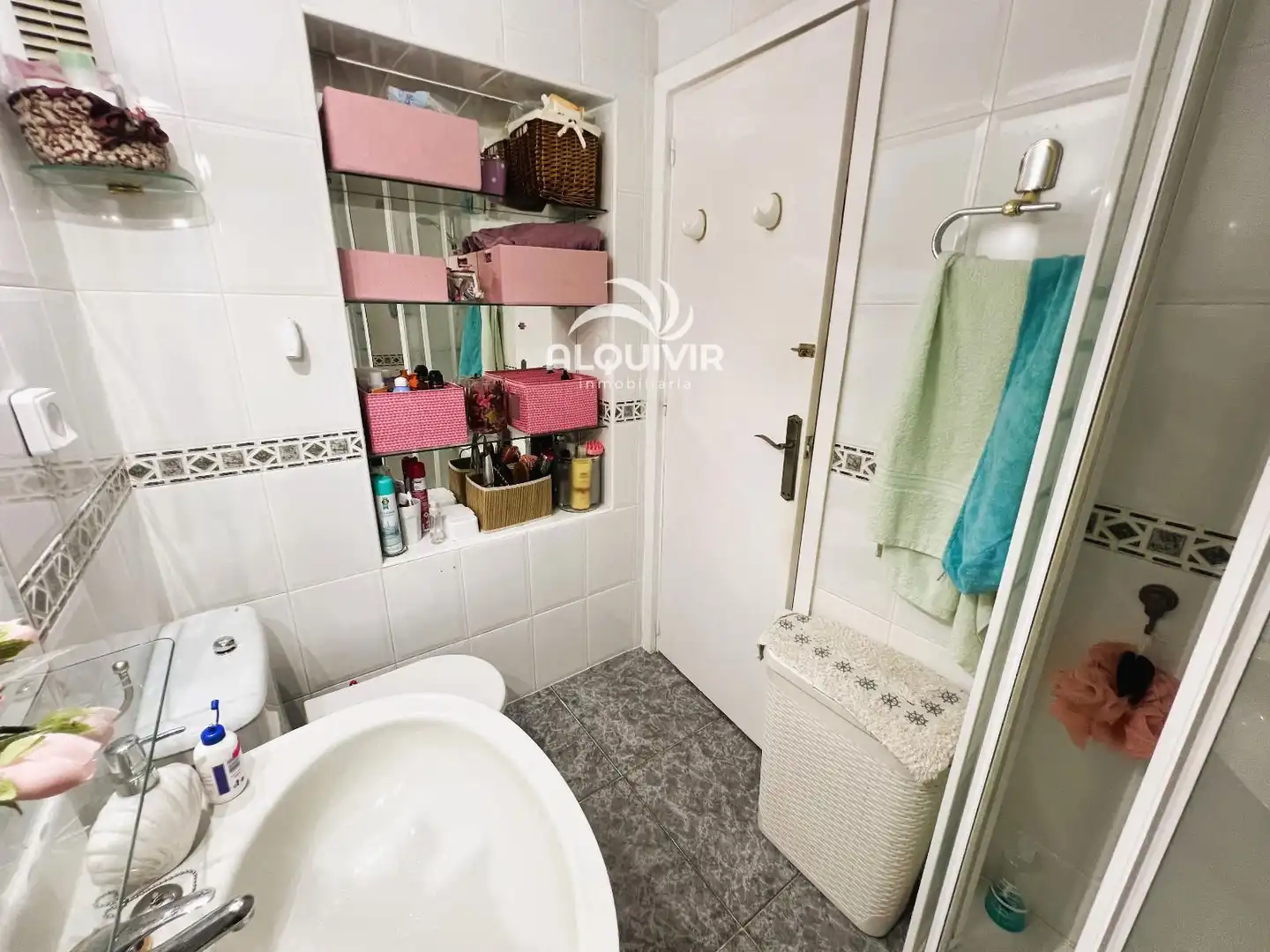 Badezimmer von Wohnung zum Verkauf in Almonte mit Klimaanlage, Terrasse und Abstellraum
