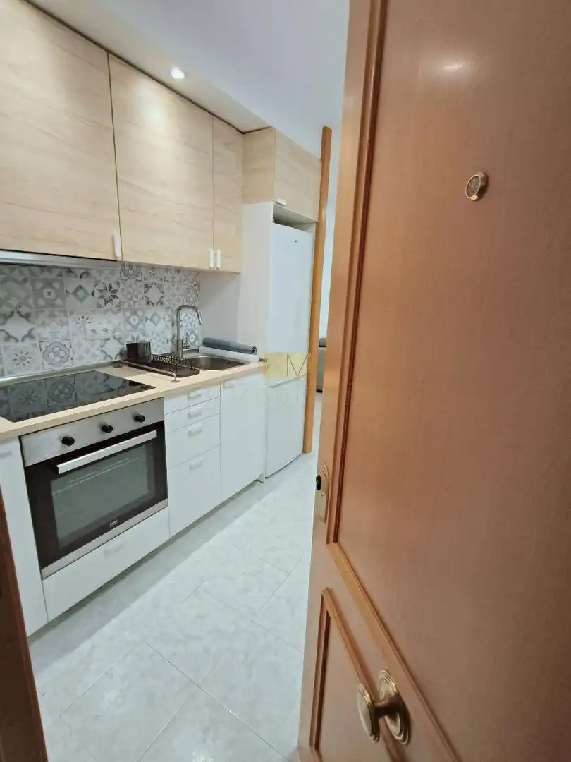 Kitchen of Flat for rent in Vilanova i la Geltrú  with Air Conditioner and Furnished