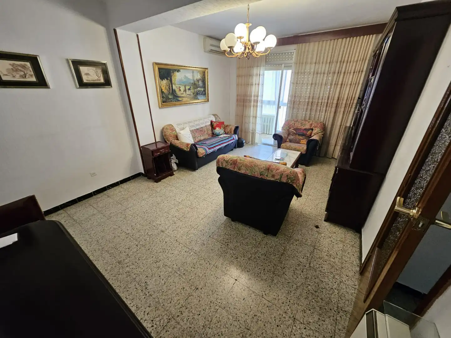 Sala de estar de Piso en venta en Alcalá de Henares con Aire acondicionado, Calefacción y Terraza