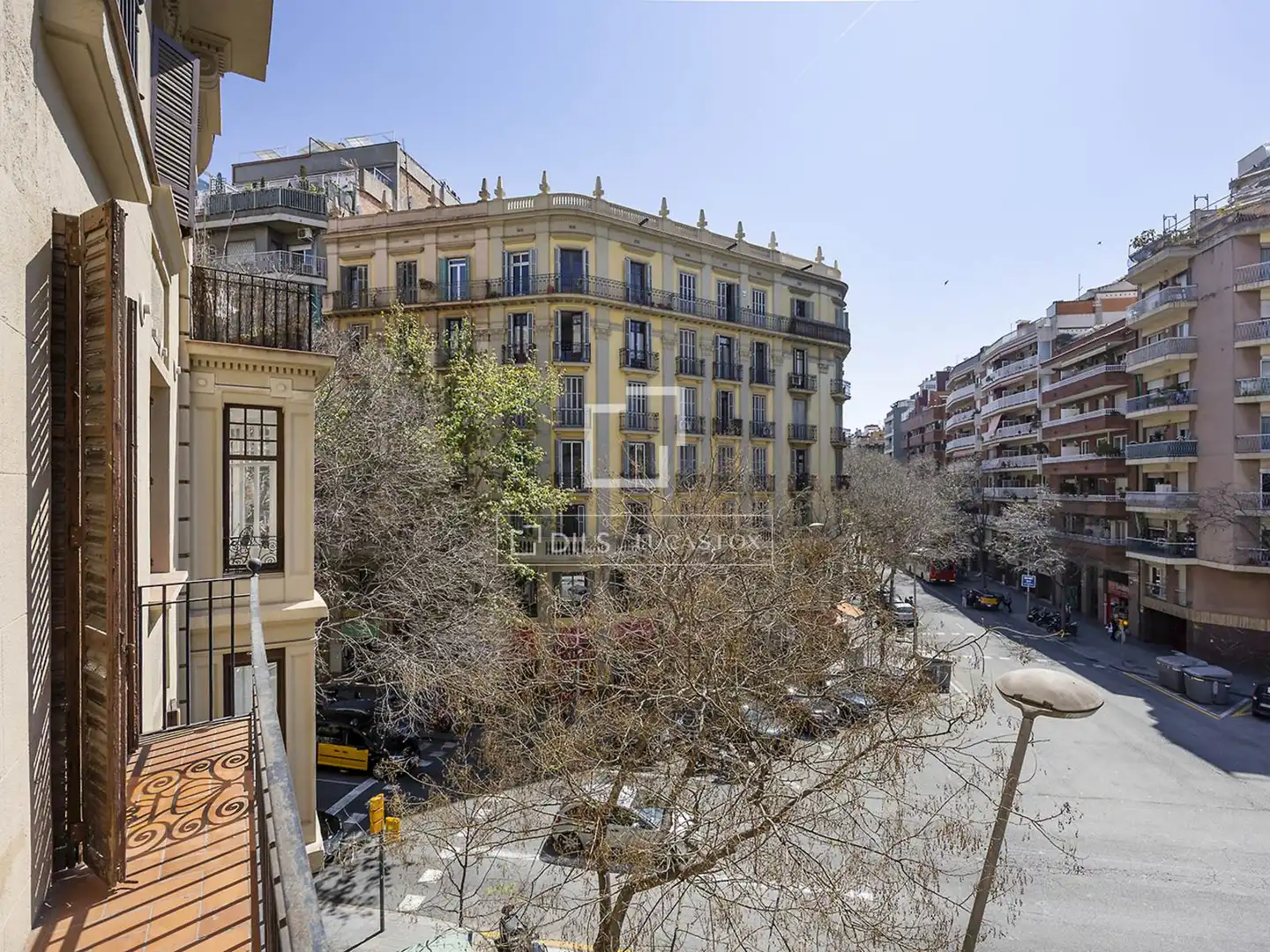 Vista exterior de Pis de lloguer en Barcelona amb Aire condicionat, Calefacció i Moblat