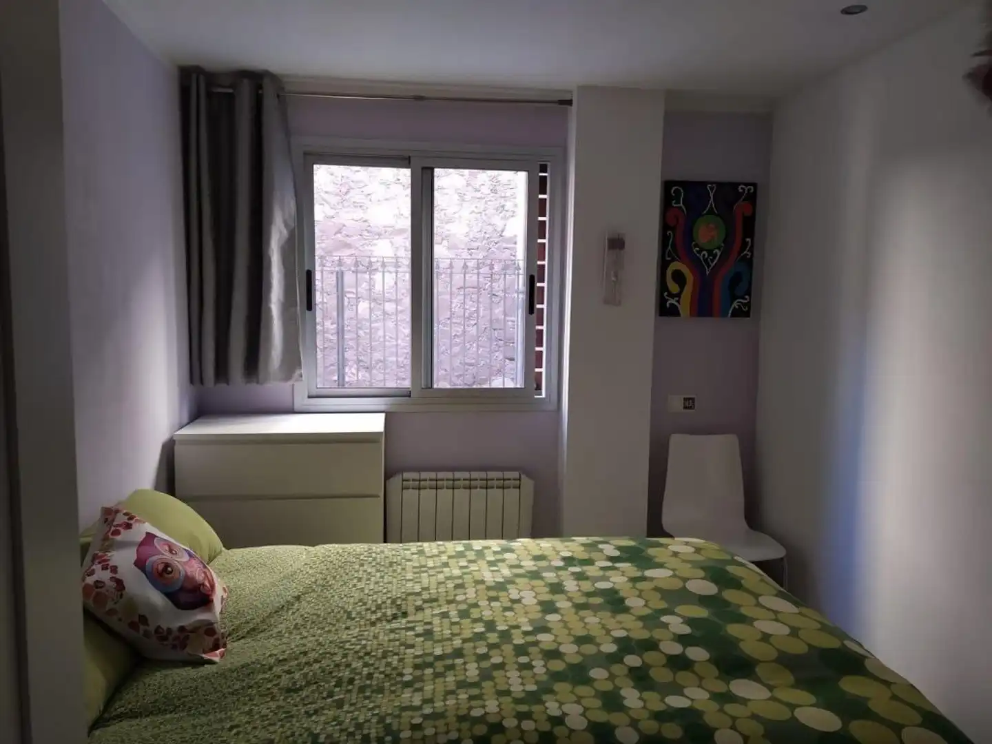 Schlafzimmer von Wohnung zum Verkauf in Badalona mit Heizung und Terrasse