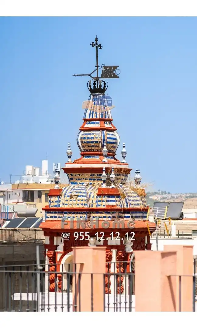 Vista exterior de Ático de alquiler en Sevilla con Aire acondicionado, Calefacción y Jardín privado