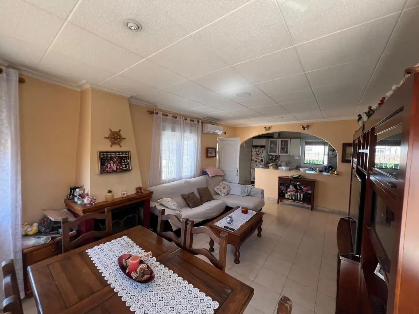 Sala de estar de Casa o chalet en venta en Torrevieja con Terraza y Amueblado