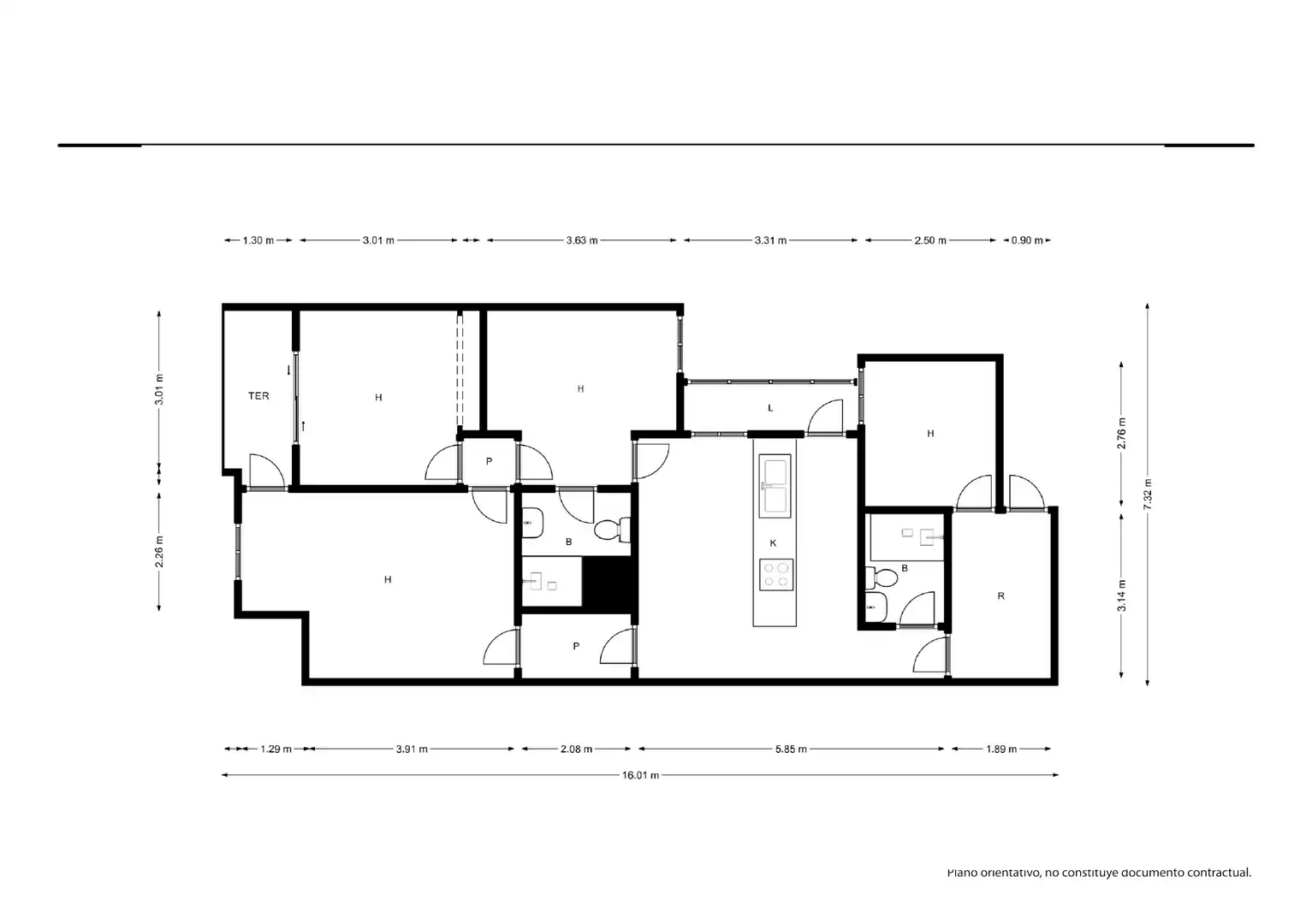 Wohnung mit Aufzug zum Verkauf in Av Manuel Girona, imagen 44
