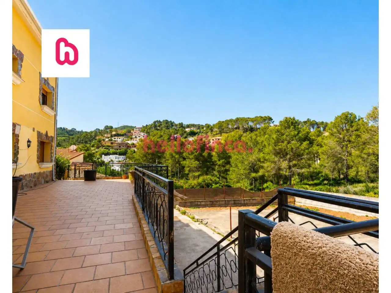 Terrassa de Casa o xalet en venda en Olivella amb Aire condicionat, Calefacció i Jardí privat