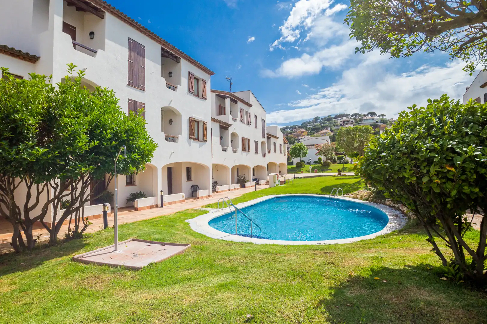 Piscina de Casa adosada en venta en Calonge i Sant Antoni con Aire acondicionado, Calefacción y Jardín privado