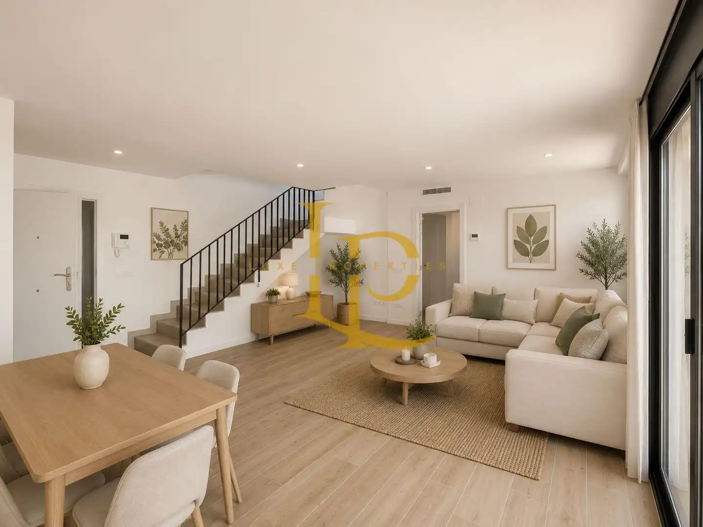 Sala de estar de Ático en venta en Terrassa con Aire acondicionado, Calefacción y Parquet