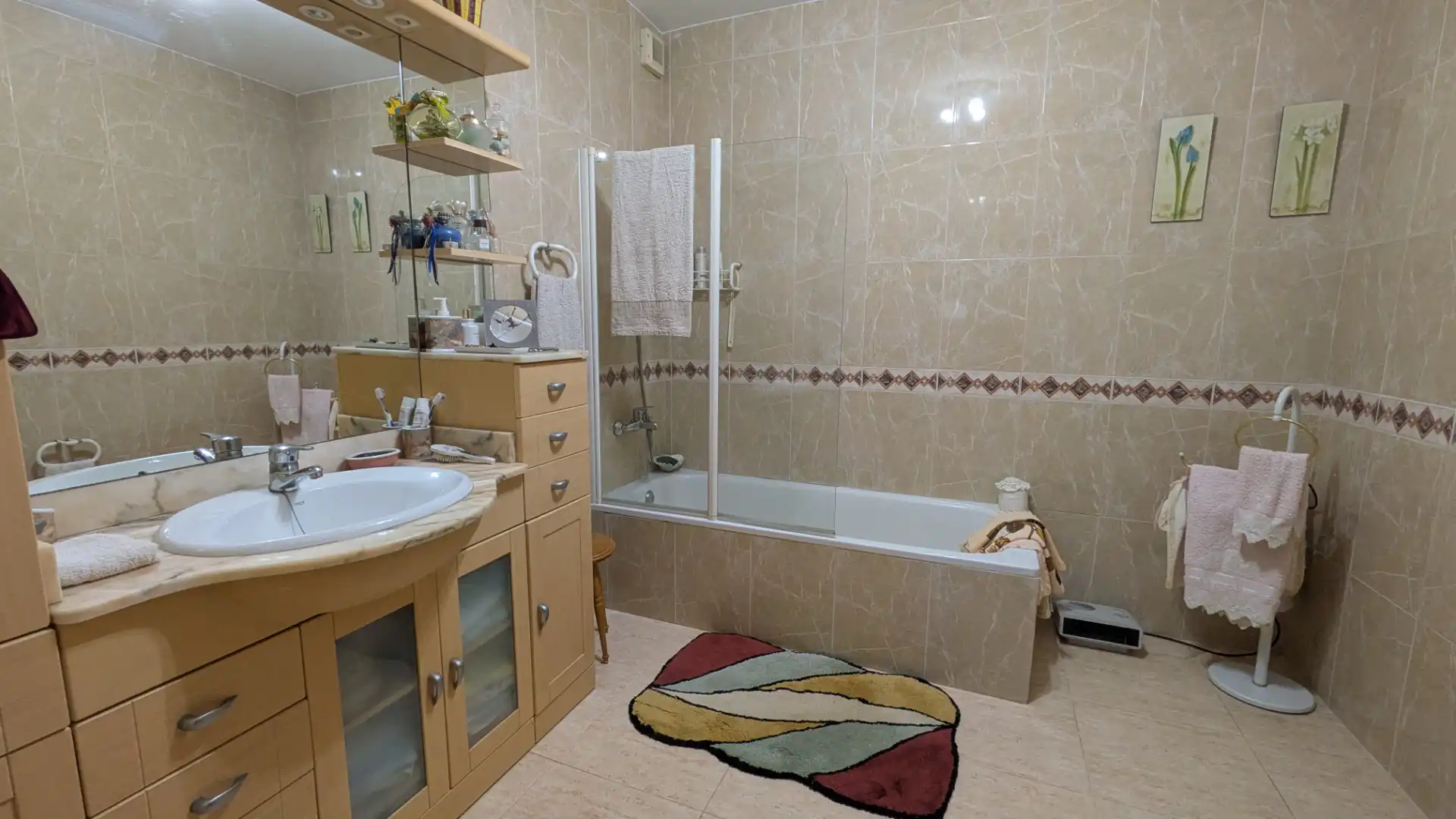 Baño de Casa o chalet en venta en Altafulla con Aire acondicionado, Calefacción y Jardín privado