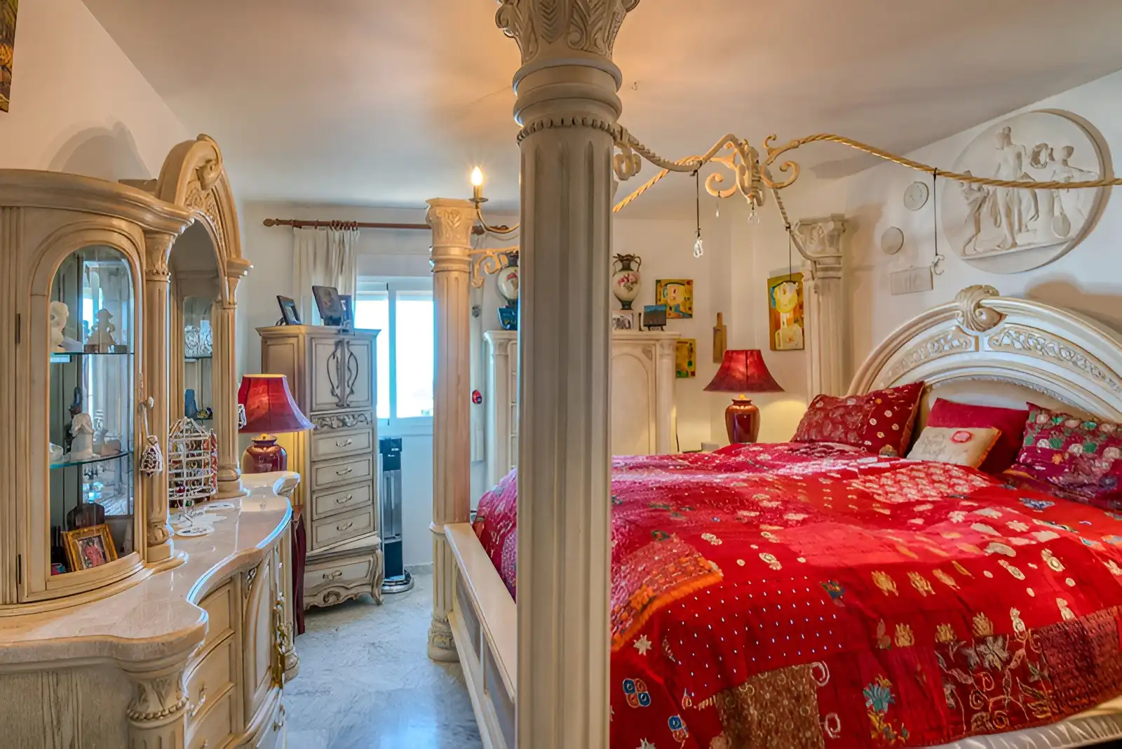 Bedroom of Attic for sale in Manilva  with Air Conditioner, Terrace and Swimming Pool