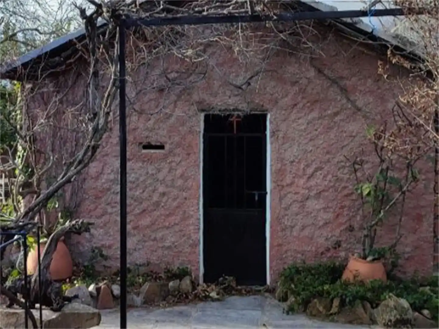 Außenansicht von Country house zum Verkauf in Valdemanco mit Privatgarten, Abstellraum und Ofen