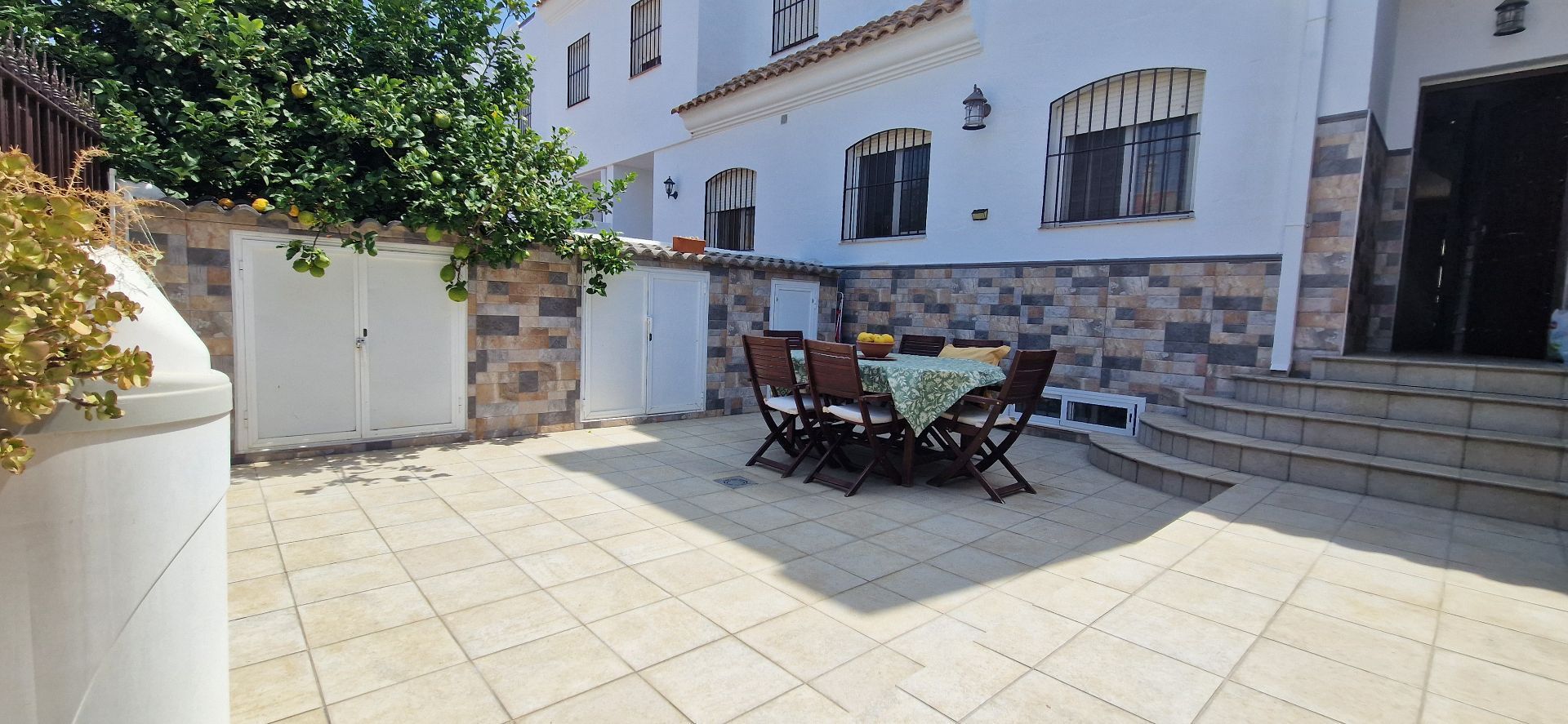 Terrassa de Casa adosada en venda en El Portil amb Aire condicionat, Calefacció i Terrassa