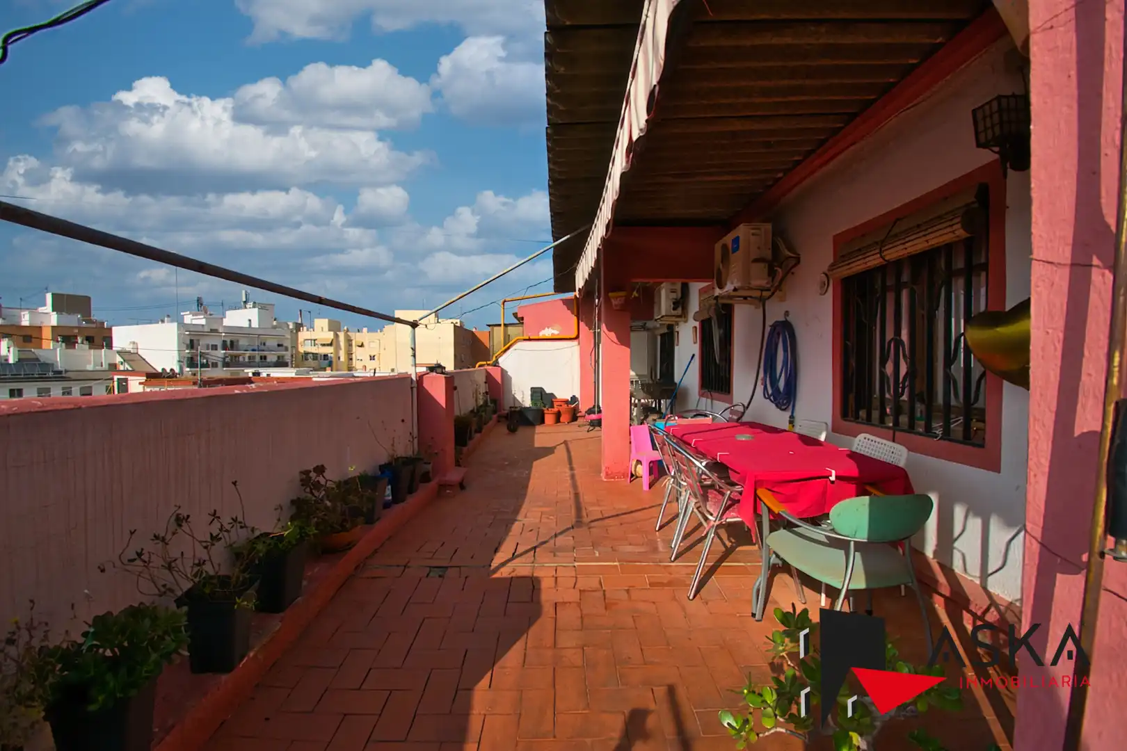 Terraza de Ático en venta en Valencia con Aire acondicionado, Terraza y Amueblado