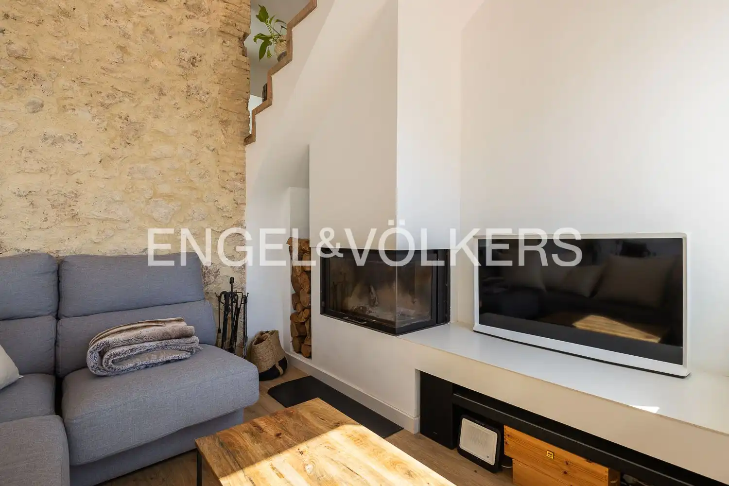 Sala de estar de Casa o chalet de alquiler en Cullera con Calefacción, Parquet y Terraza