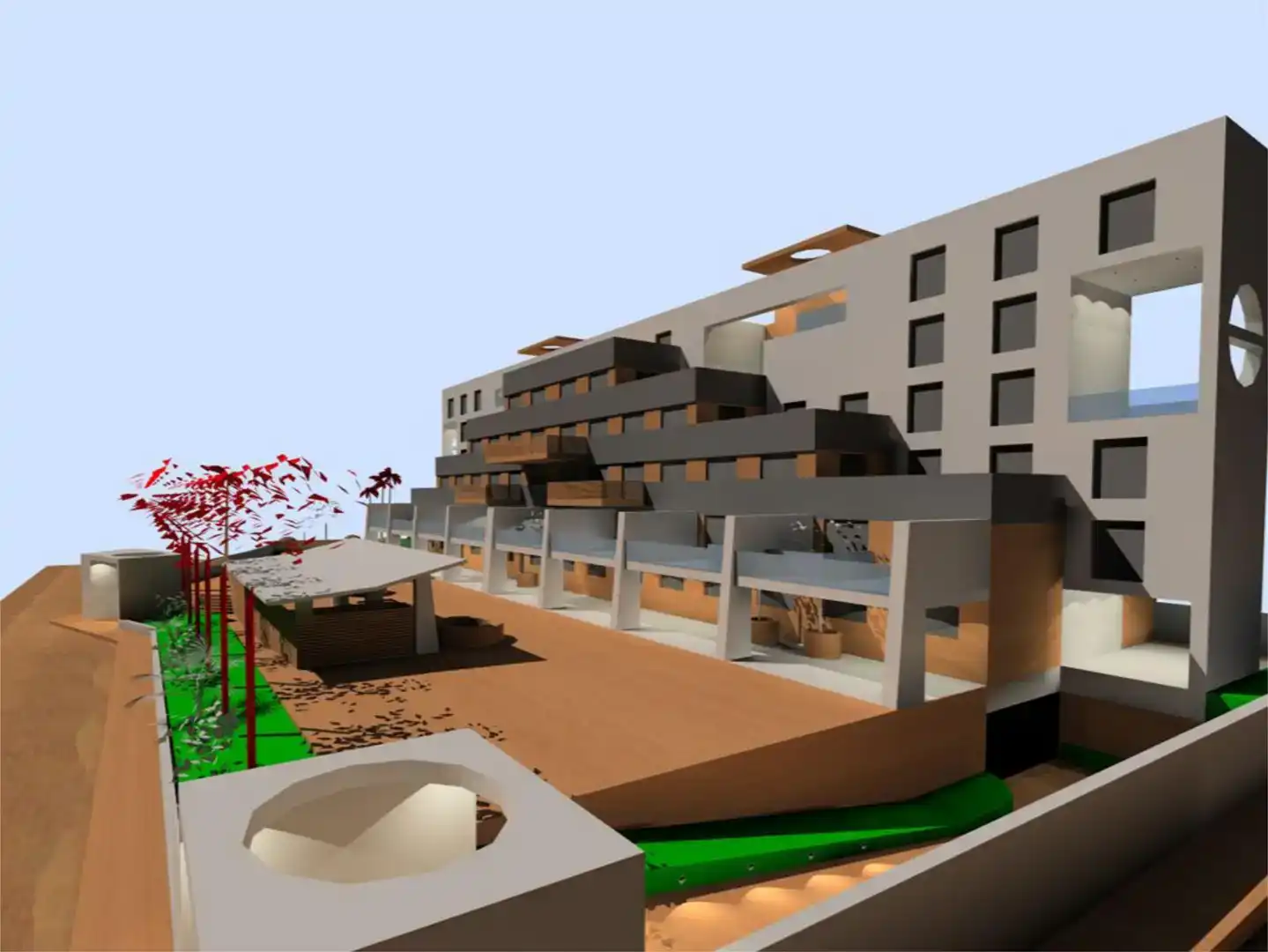 Vista exterior de Residencial en venda en Salobreña