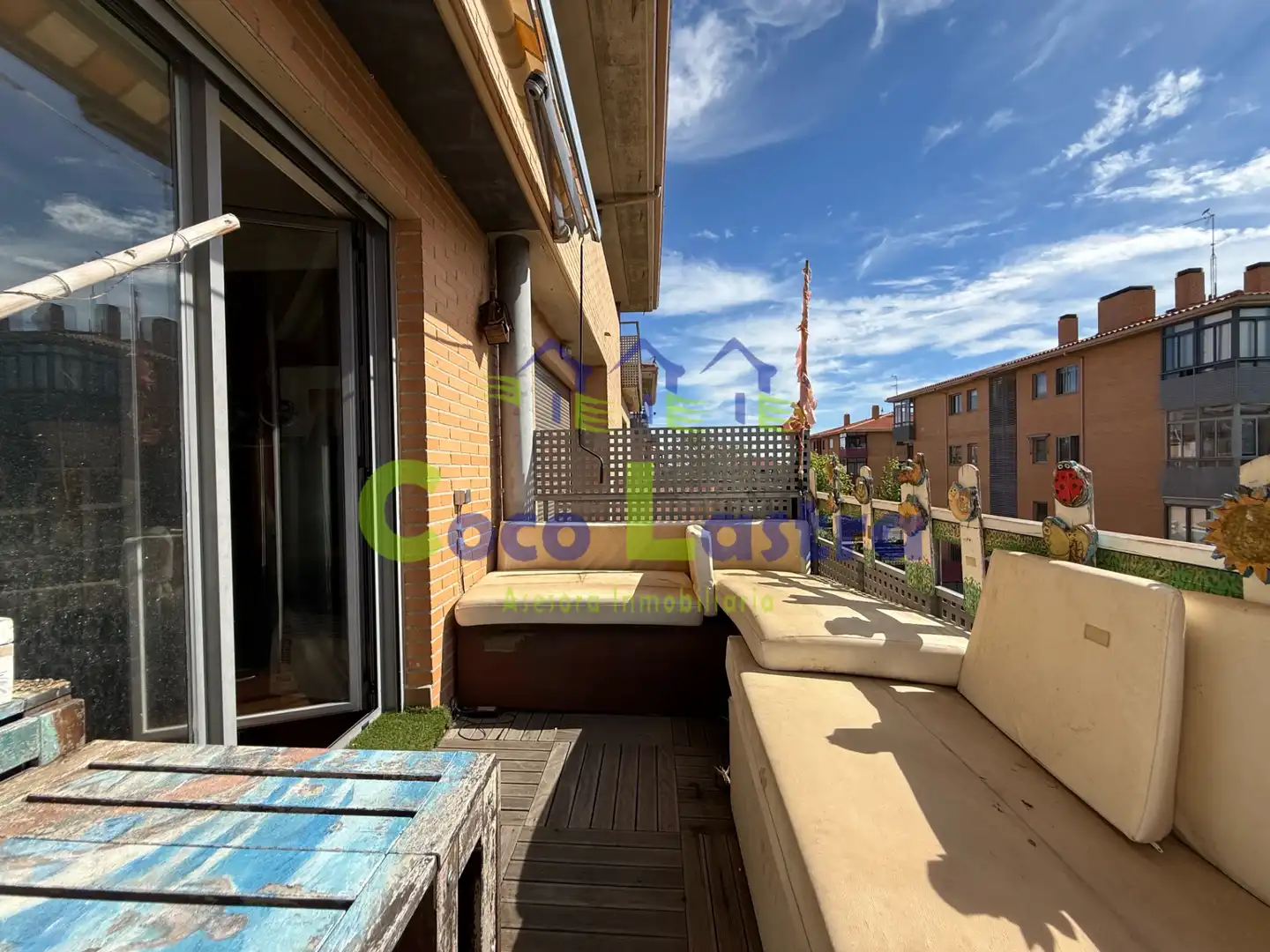Terrasse von Maisonette zum Verkauf in Salamanca mit Heizung, Terrasse und Ofen