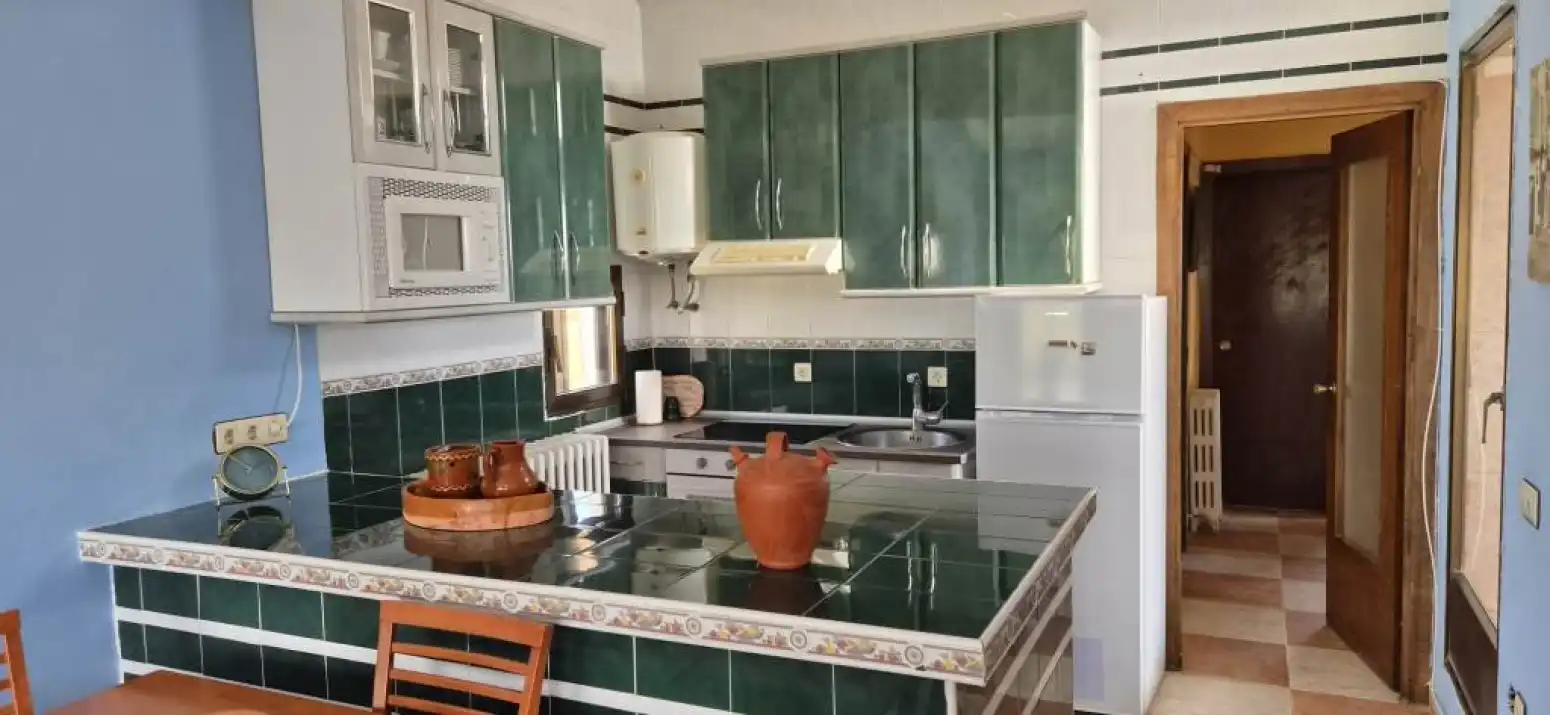 Küche von Haus oder Chalet zum Verkauf in Castellanos de Villiquera mit Heizung, Privatgarten und Terrasse