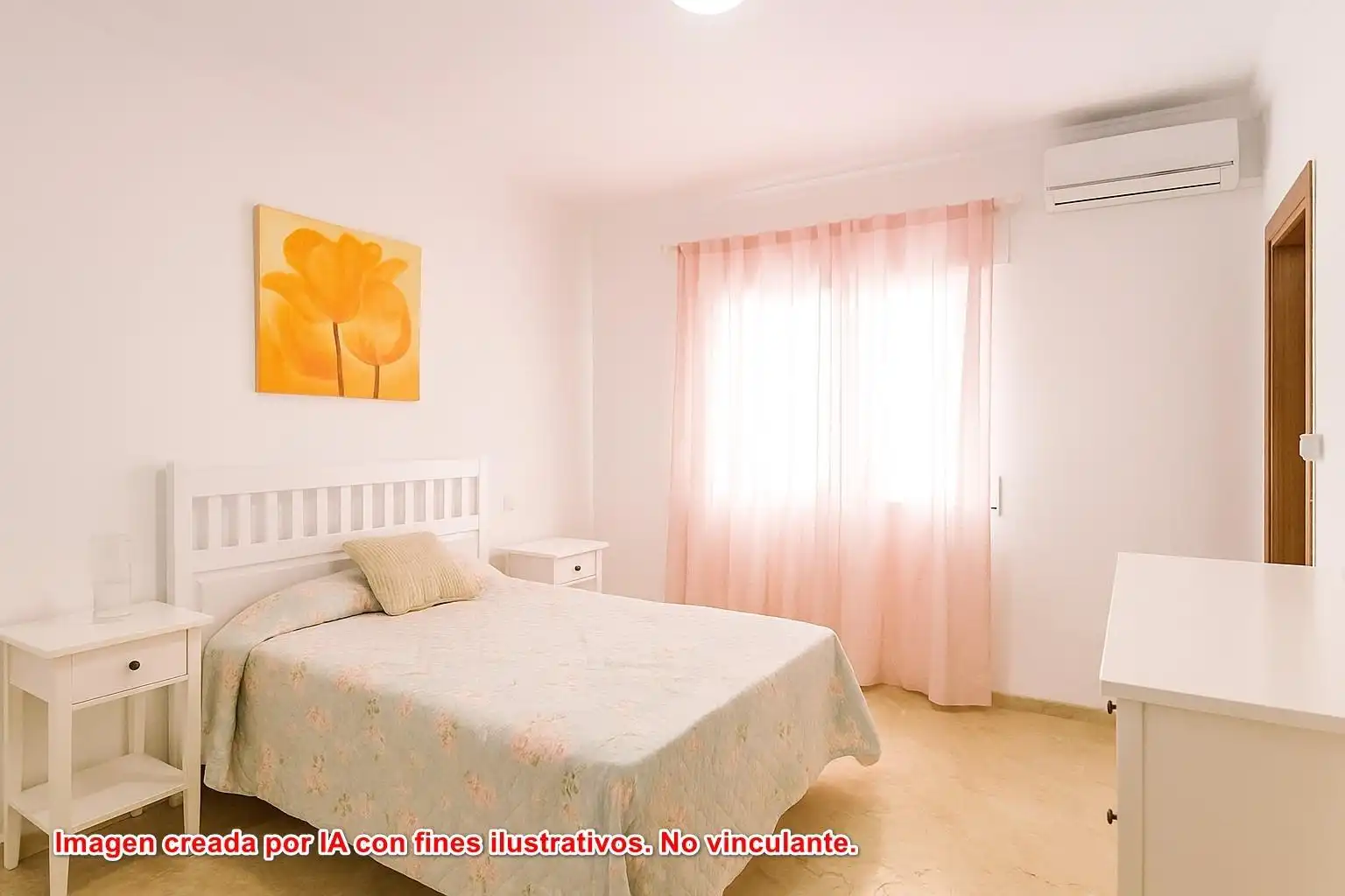 Schlafzimmer von Einfamilien-Reihenhaus zum Verkauf in Cártama mit Klimaanlage und Abstellraum
