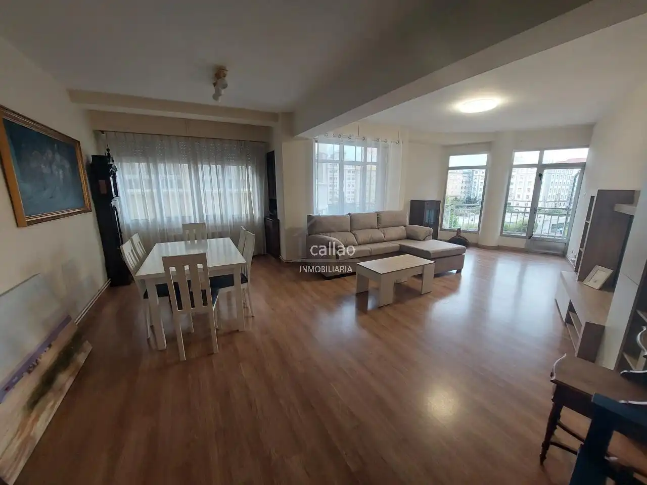 Exterior view of Flat for rent in Ferrol  with Heating, Furnished and Balcony