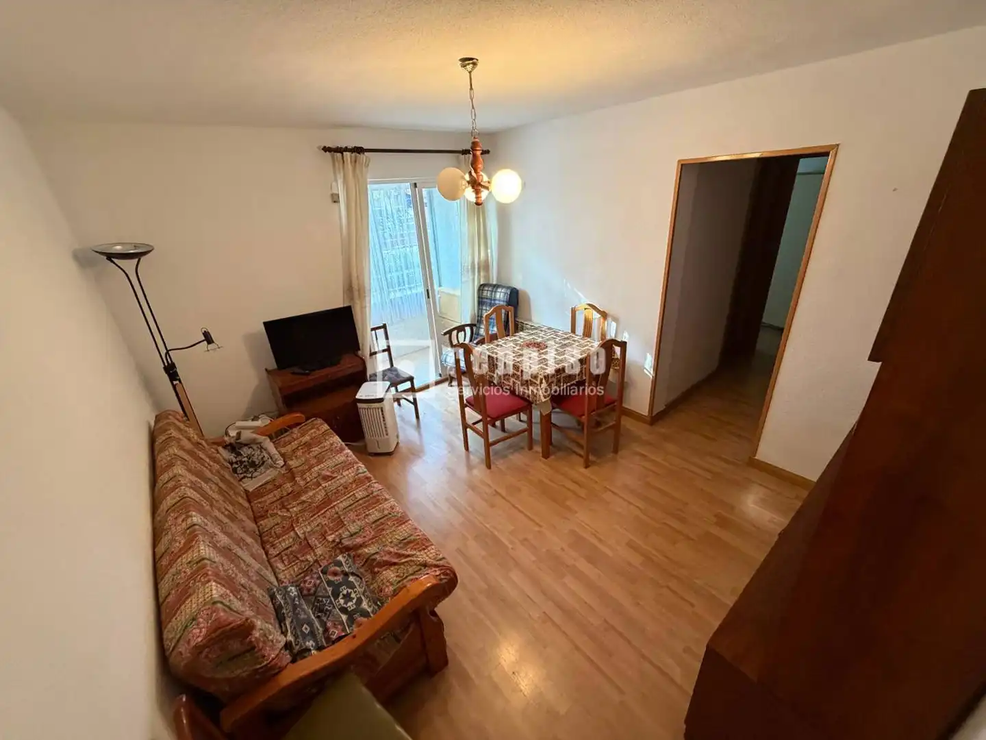 Wohnzimmer von Wohnung zur Miete in Madrid mit Heizung und Terrasse