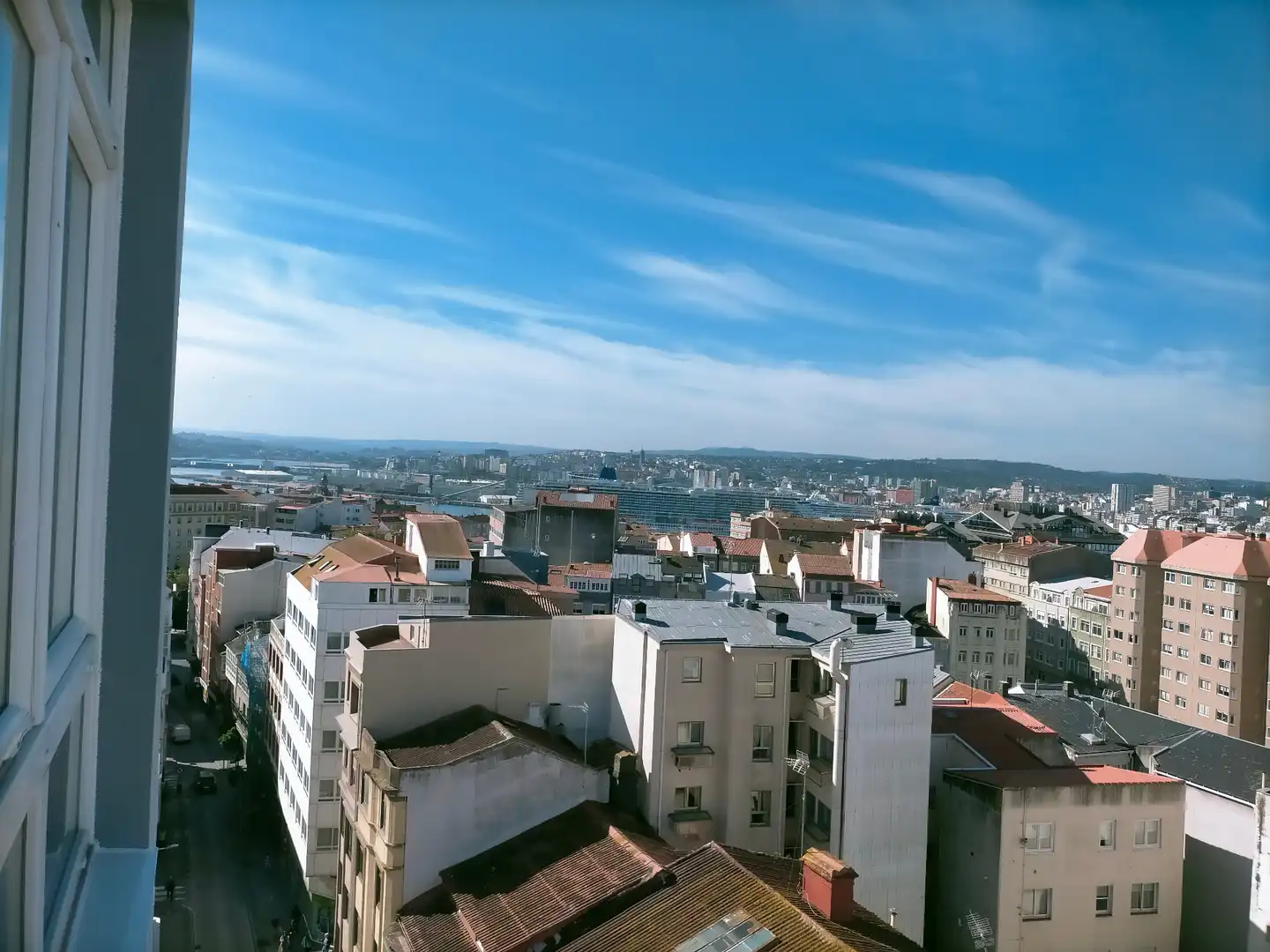 Vista exterior de Piso de alquiler en A Coruña Capital  con Calefacción, Amueblado y Horno
