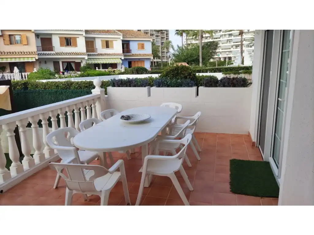 Jardí de Casa adosada en venda en El Puig de Santa Maria amb Aire condicionat, Calefacció i Jardí privat