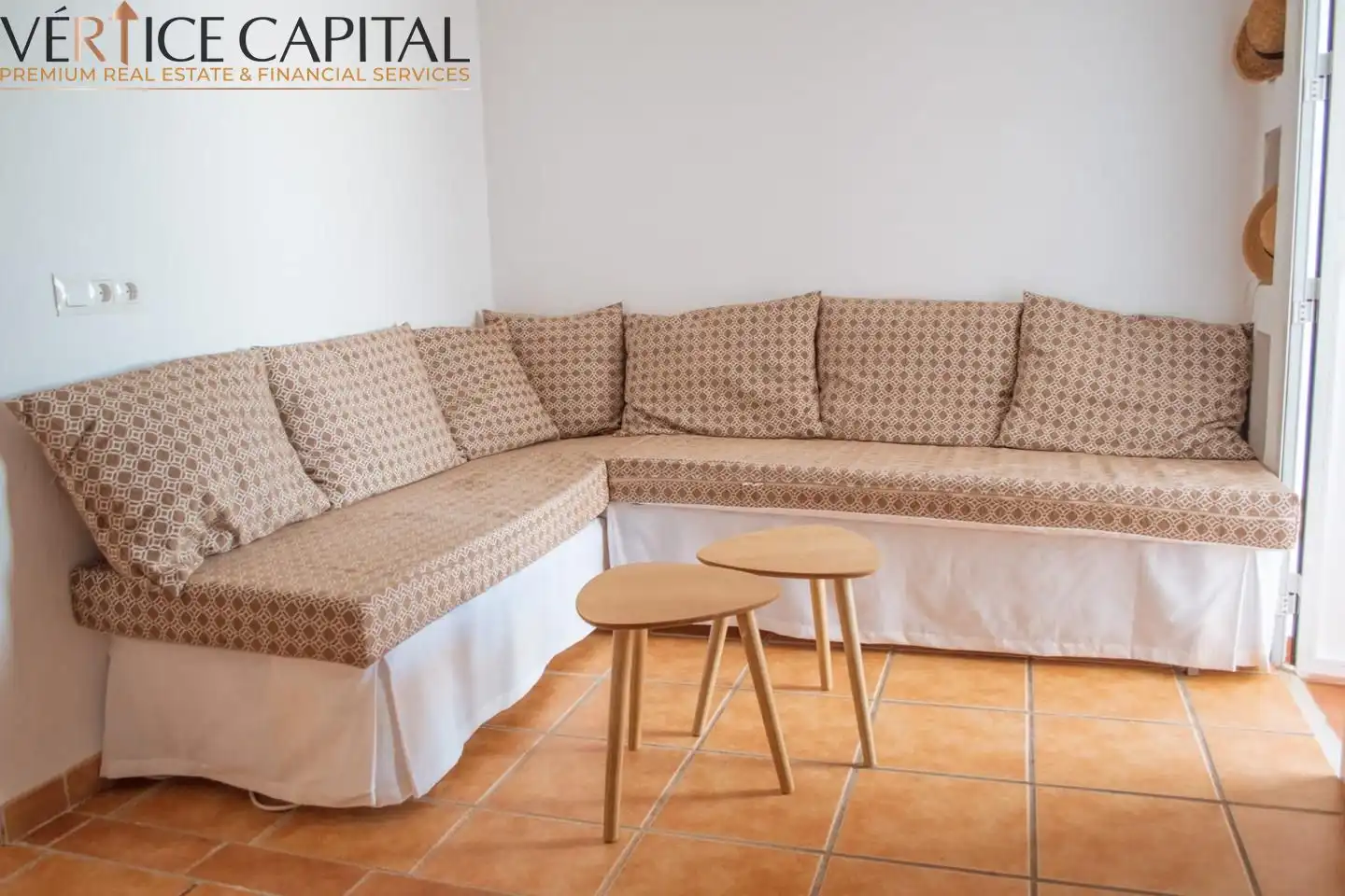 Living room of Houses for sale in Villanueva de Algaidas  with Air Conditioner, Terrace and Swimming Pool