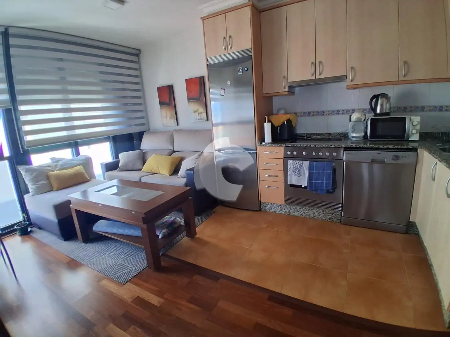 Wohnzimmer von Wohnungen zur Miete in Vigo  mit Heizung