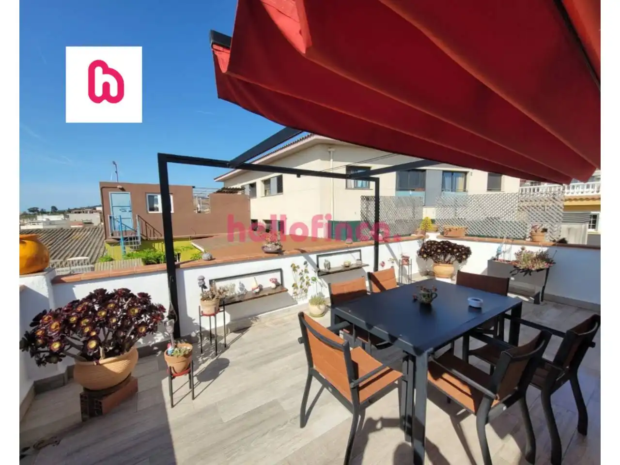 Terrassa de Dúplex en venda en Palafolls amb Aire condicionat, Calefacció i Parquet