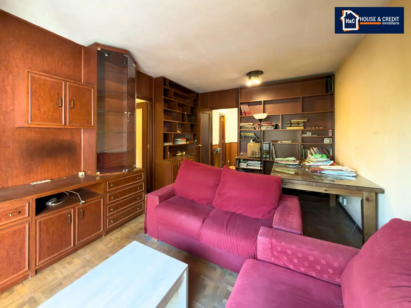 Sala de estar de Piso en venta en Móstoles con Calefacción, Parquet y Terraza
