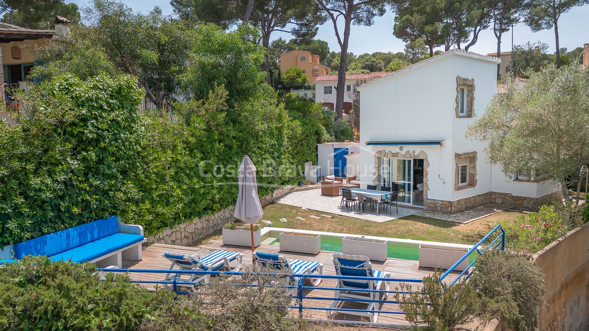 Jardí de Casa o xalet en venda en Palafrugell amb Aire condicionat, Calefacció i Jardí privat