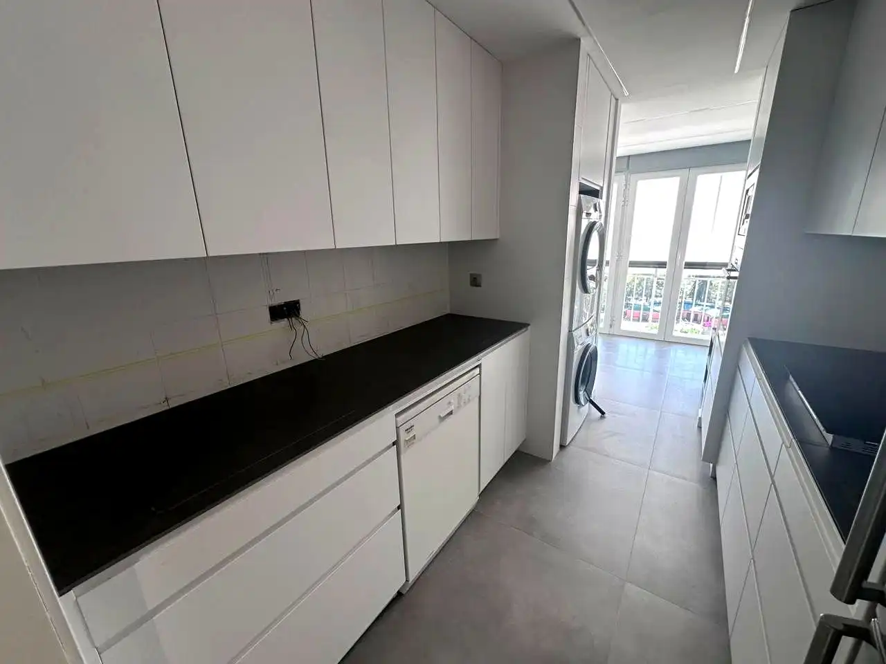 Küche von Wohnung zur Miete in Benicasim / Benicàssim mit Klimaanlage, Terrasse und Möbliert