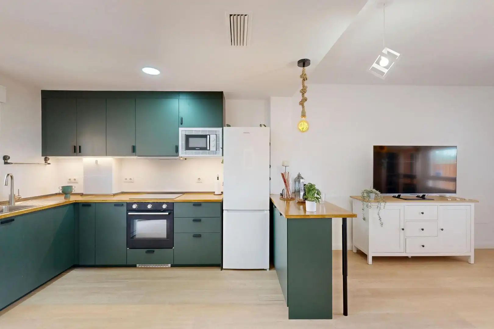 Cocina de Casa o chalet en venta en Cartagena con Aire acondicionado, Calefacción y Terraza