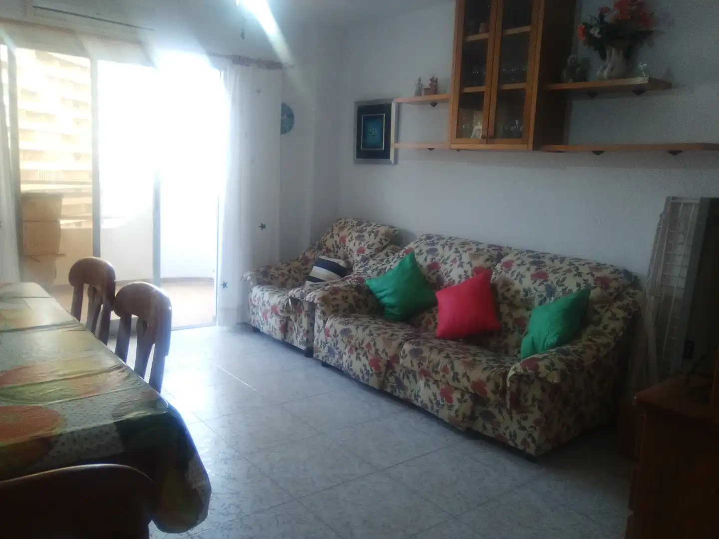 Sala de estar de Apartamento de alquiler en Cullera con Terraza, Amueblado y Horno