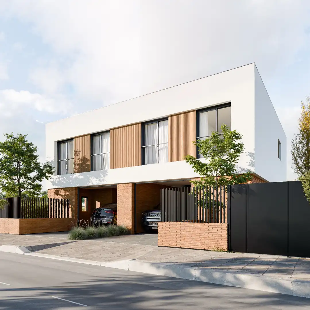 Vista exterior de Casa adosada en venda en Sant Celoni amb Aire condicionat, Calefacció i Jardí privat