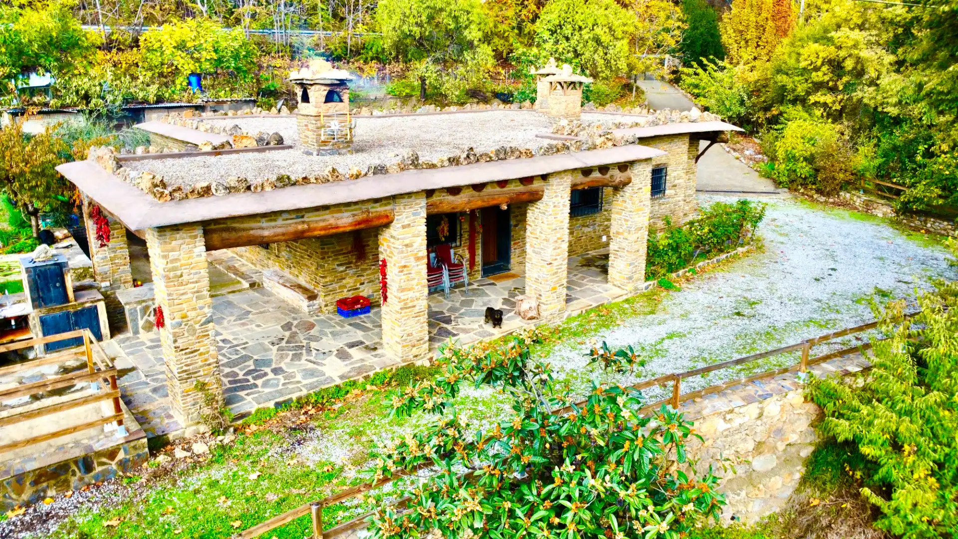 Exterior view of Houses for sale in Alpujarra de la Sierra  with Heating, Private garden and Terrace