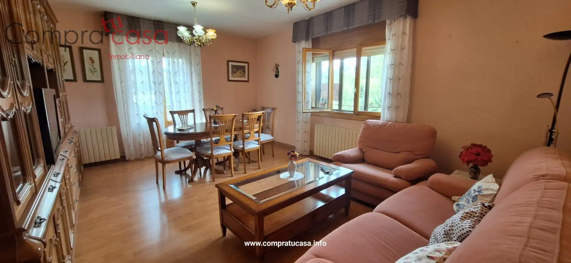Living room of Houses for sale in Segovia  with Heating, Storage room and Balcony
