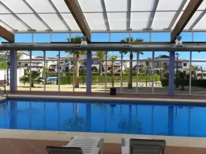 Schwimmbecken von Wohnung zum Verkauf in Vera mit Klimaanlage, Terrasse und Balkon