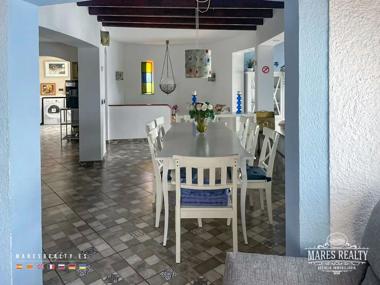 Comedor de Casa o chalet en venta en Lloret de Mar con Calefacción, Jardín privado y Piscina