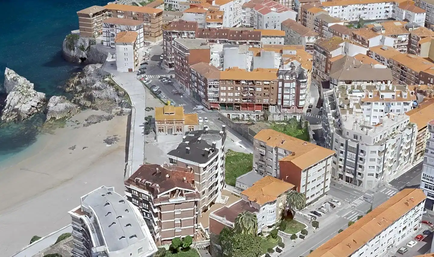 Exterior view of Flat for sale in Castro-Urdiales  with Heating and Furnished