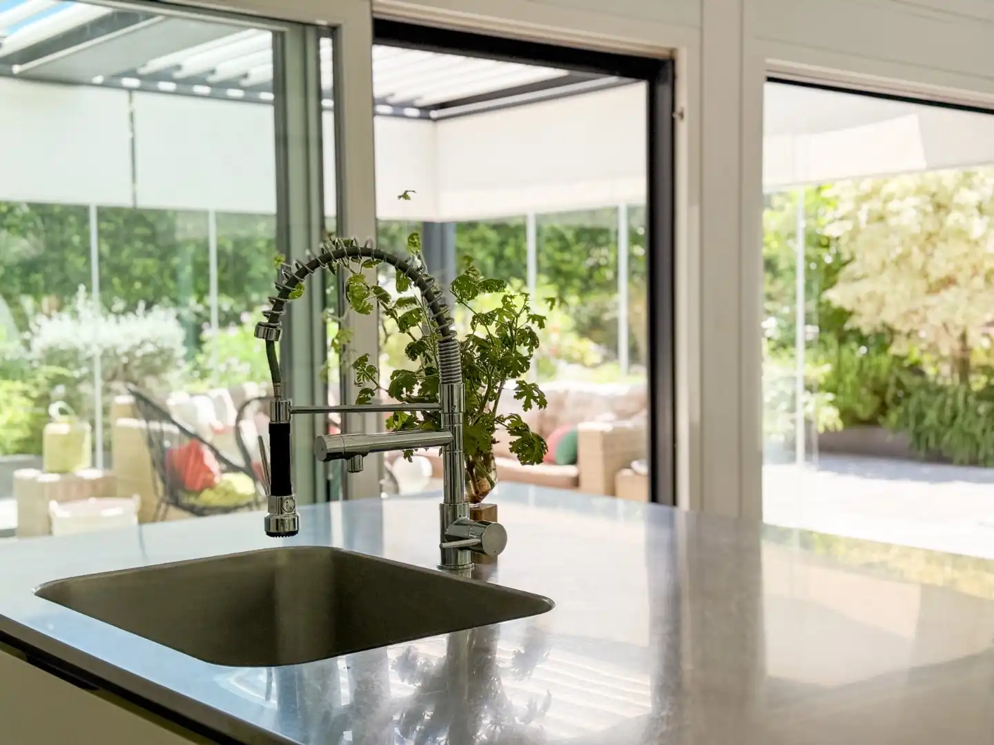 Küche von Haus oder Chalet zum Verkauf in Águilas mit Klimaanlage, Privatgarten und Terrasse