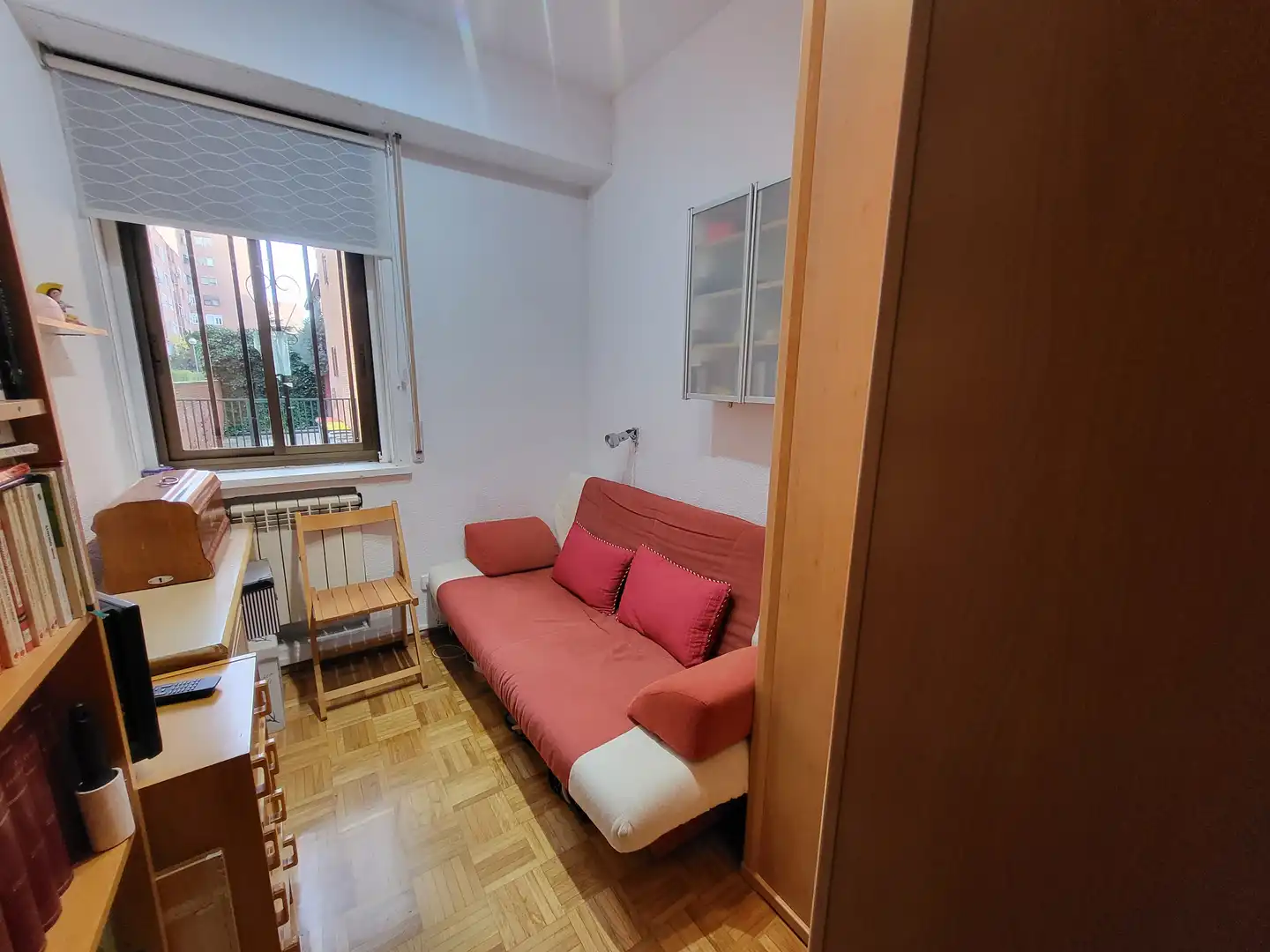 Schlafzimmer von Wohnung zum Verkauf in Madrid mit Heizung, Parkett und Terrasse