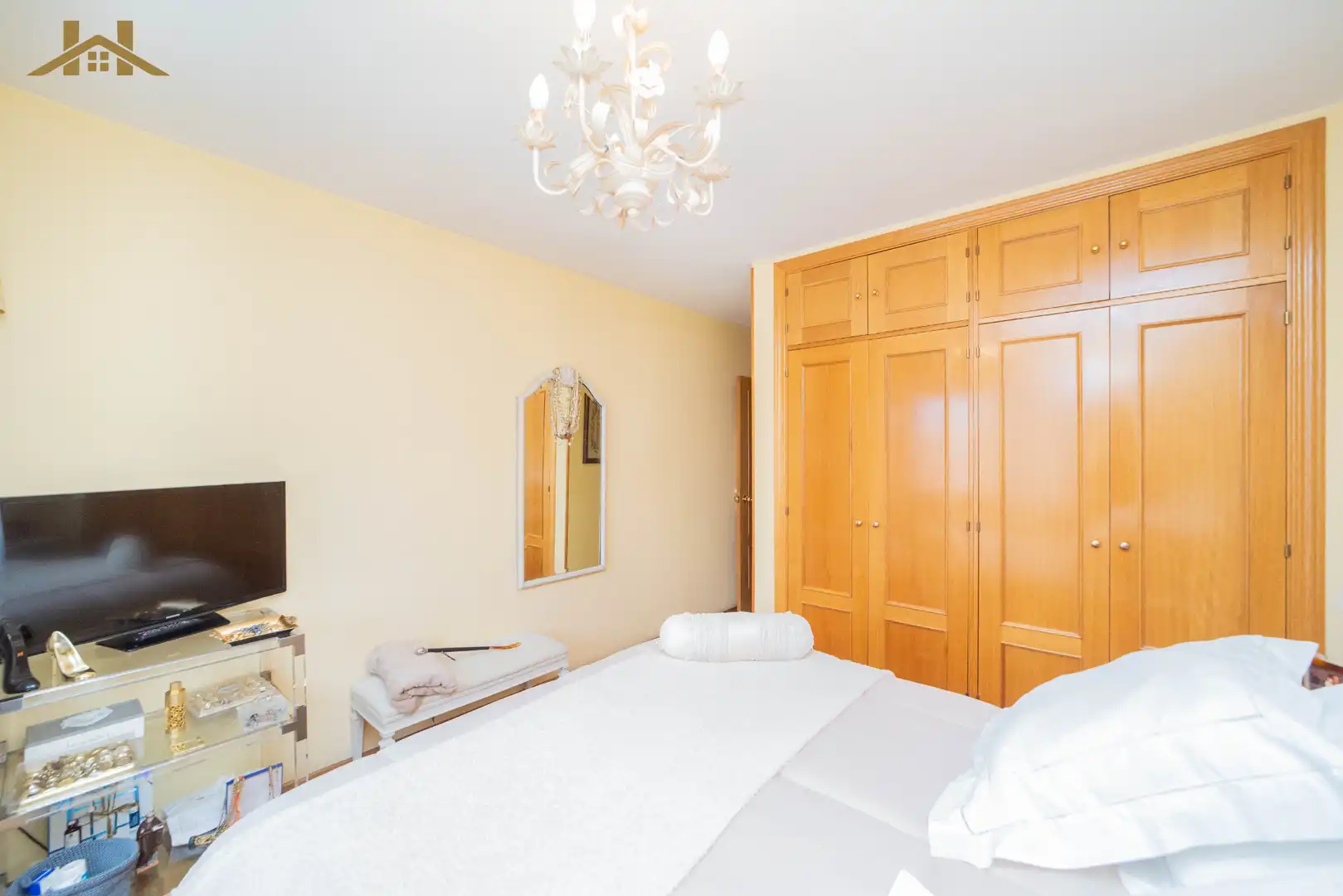 Schlafzimmer von Maisonette zum Verkauf in Pozuelo de Alarcón mit Klimaanlage, Heizung und Terrasse