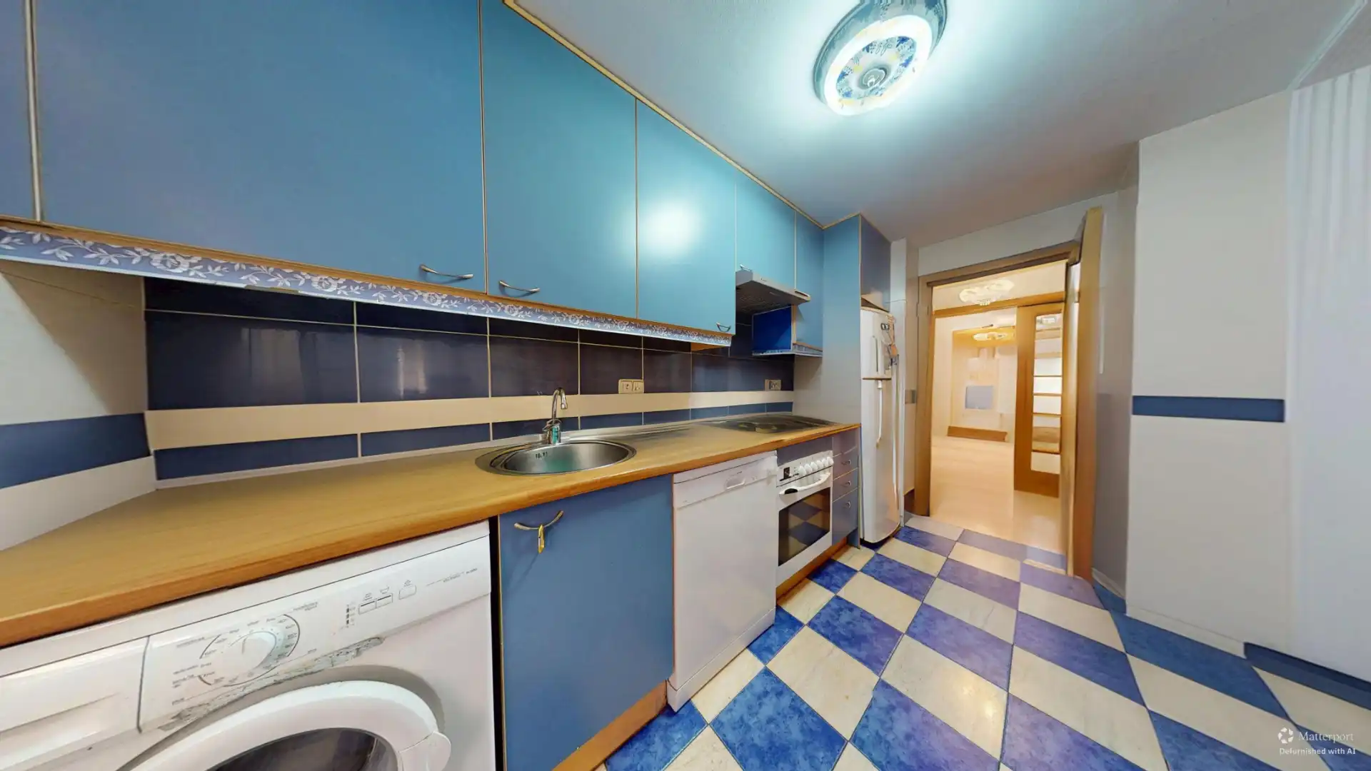 Cocina de Piso en venta en Sant Joan d'Alacant con Aire acondicionado, Terraza y Amueblado