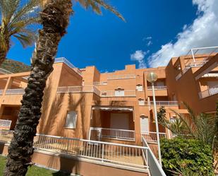 Vista exterior de Àtic en venda en Mojácar amb Aire condicionat, Terrassa i Piscina