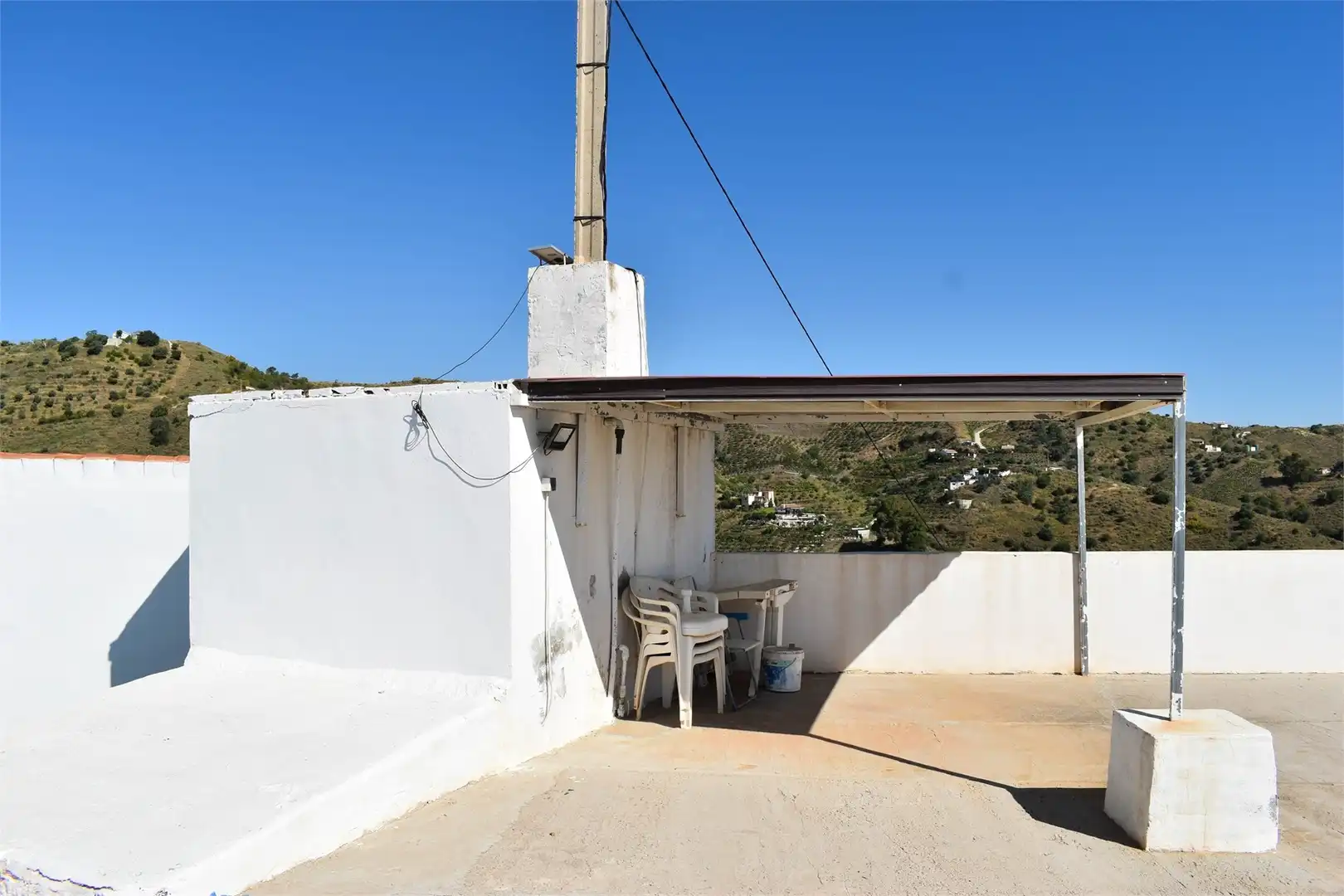 Terrace of Country homes for sale in Iznate  with Air Conditioner, Private garden and Terrace