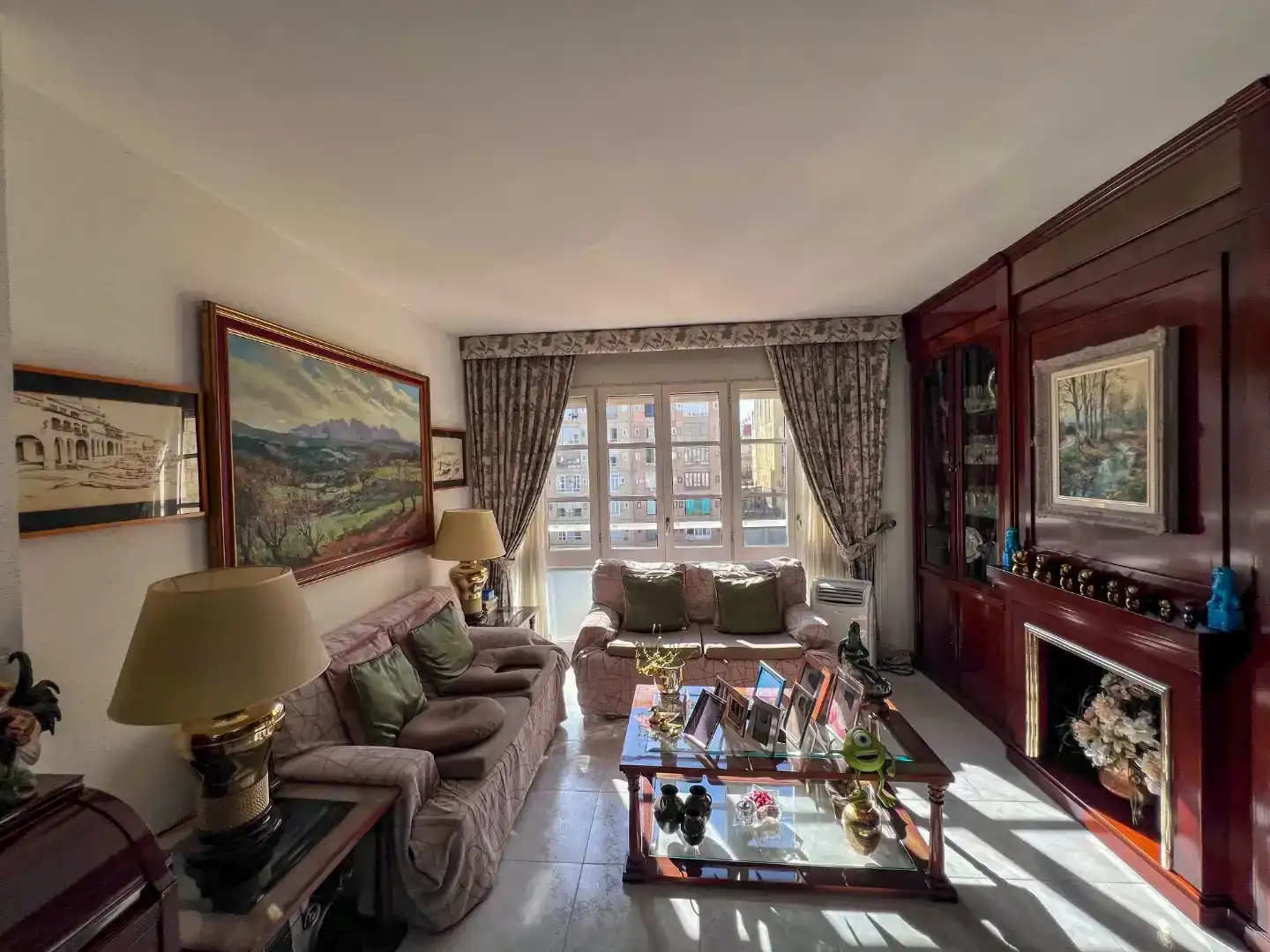 Sala de estar de Piso en venta en  Barcelona Capital