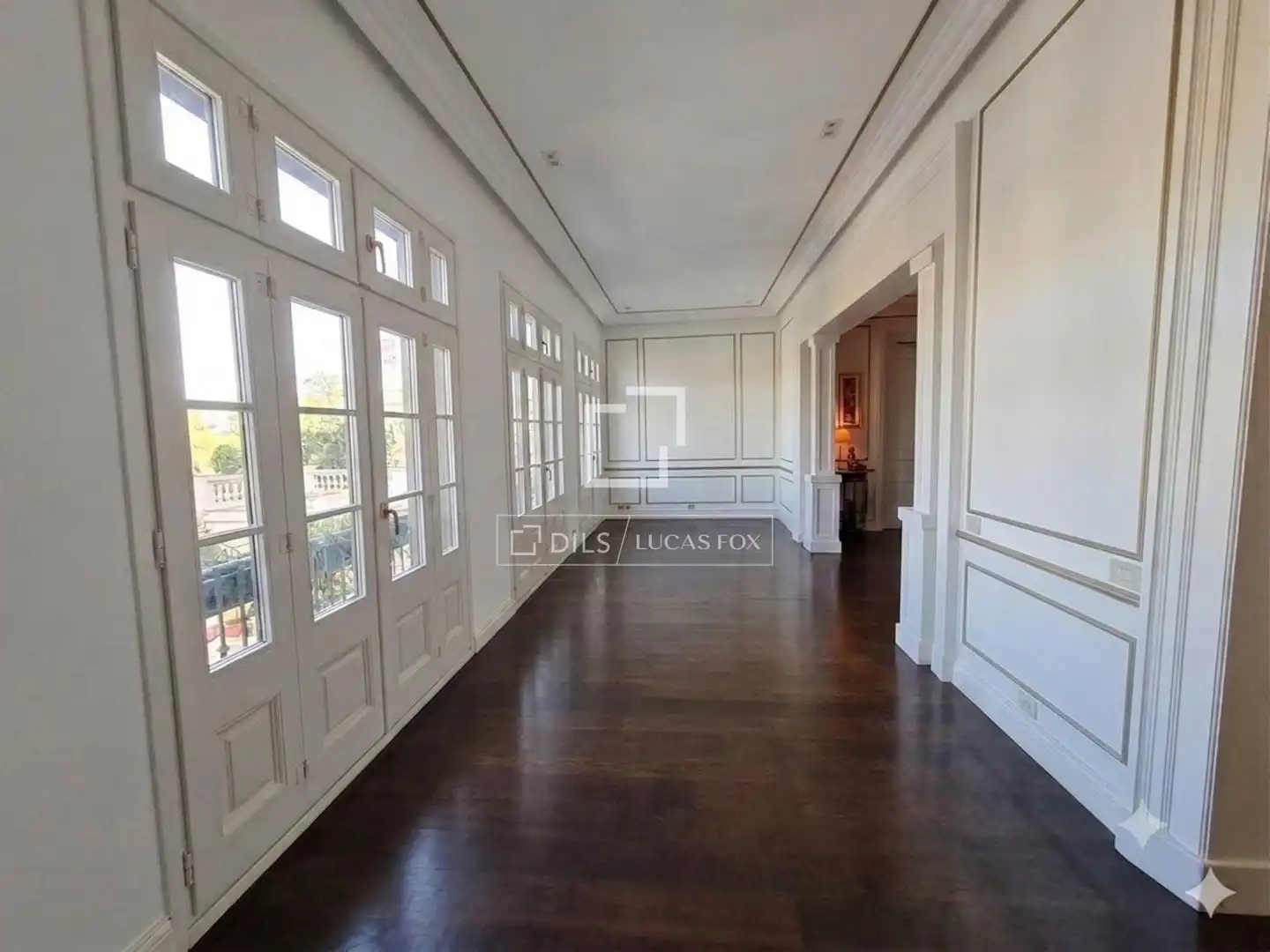 Esszimmer von Wohnung zum Verkauf in Barcelona mit Klimaanlage, Parkett und Terrasse